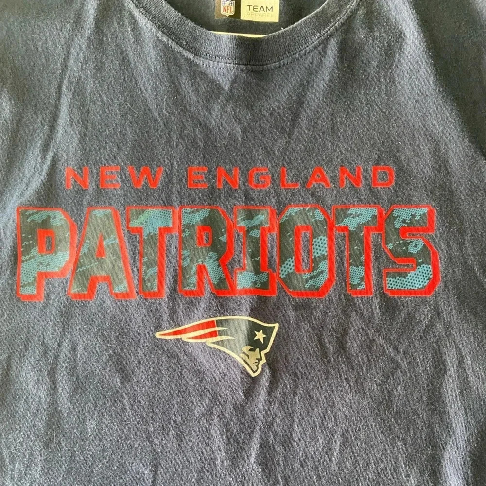 💚 New England Patriots NFL Team T-shirt Men’s 2XL - Picture 2 of 5